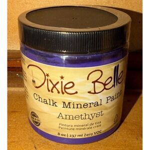 Dixie Belle Chalk Mineral Paint AMETHYST Purple 8 oz NEW